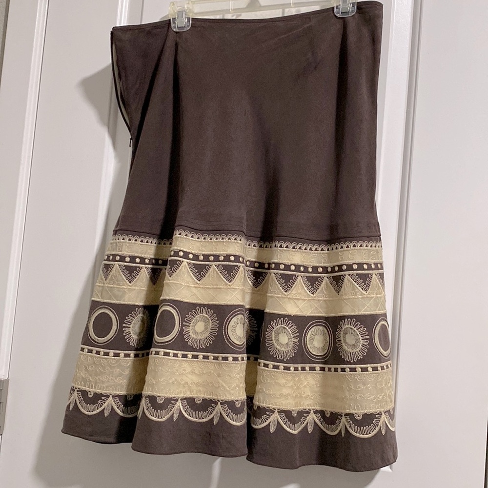 Jones New York, Embroidered Lace, Skirt